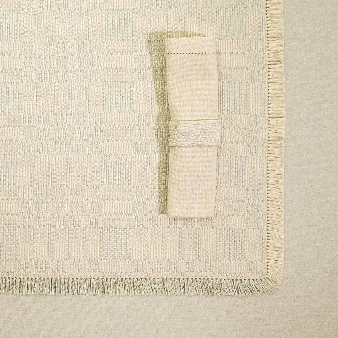 SET OF 2 GRANO PLACEMAT AND NAPKIN