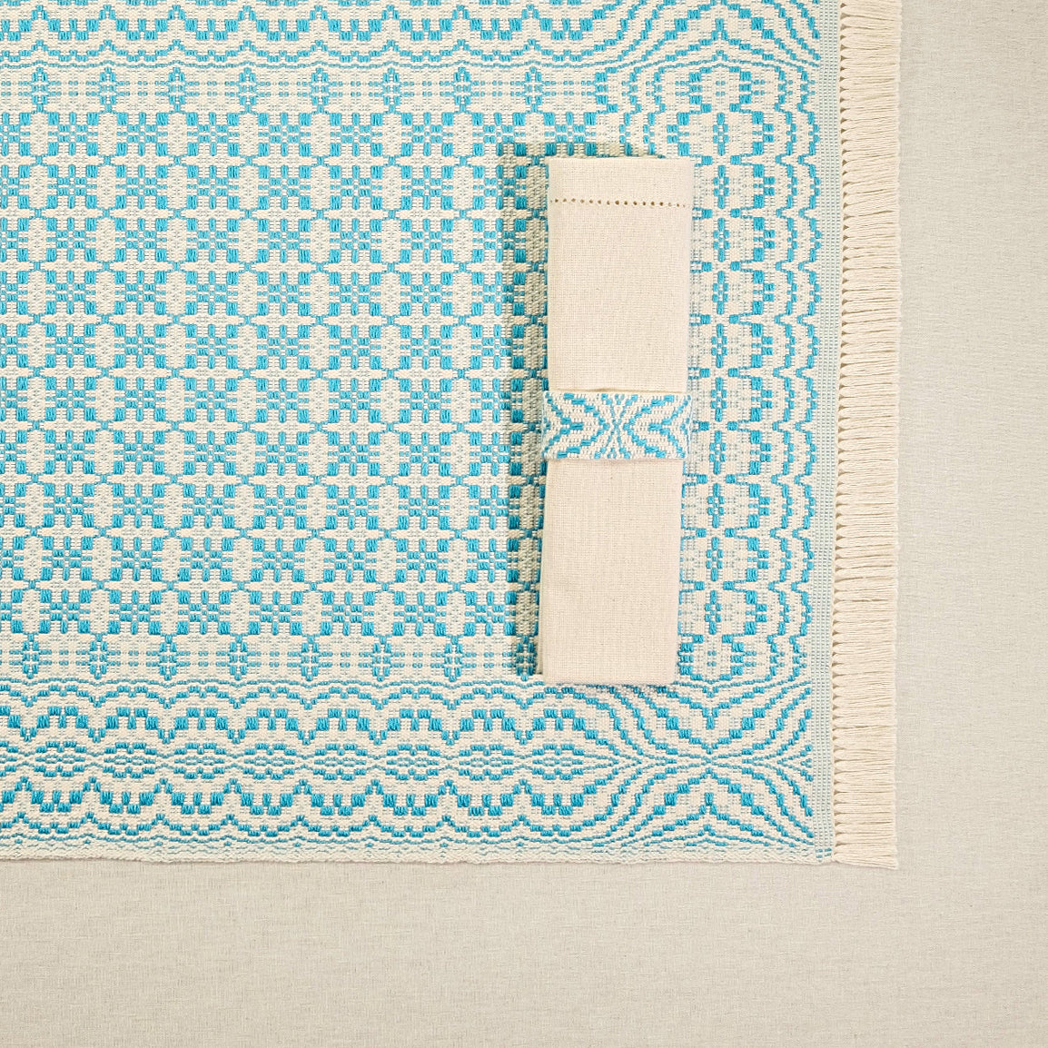 SET OF 2 PINTO ARMONIA PLACEMAT AND NAPKIN