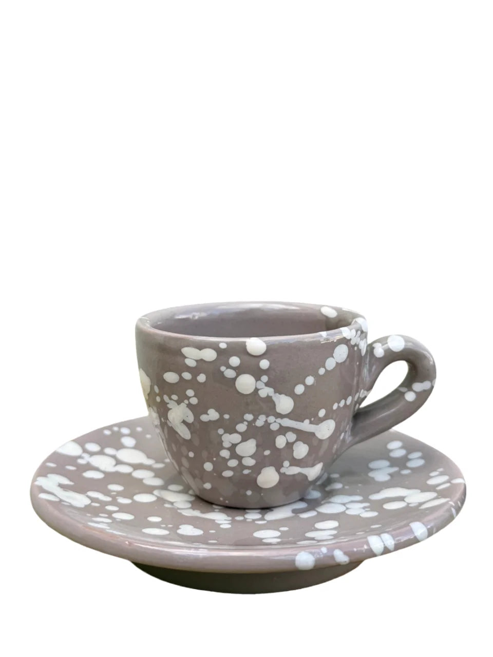 TERRACOTTA SCHIZZATA COFFEE CUP SET OF 6