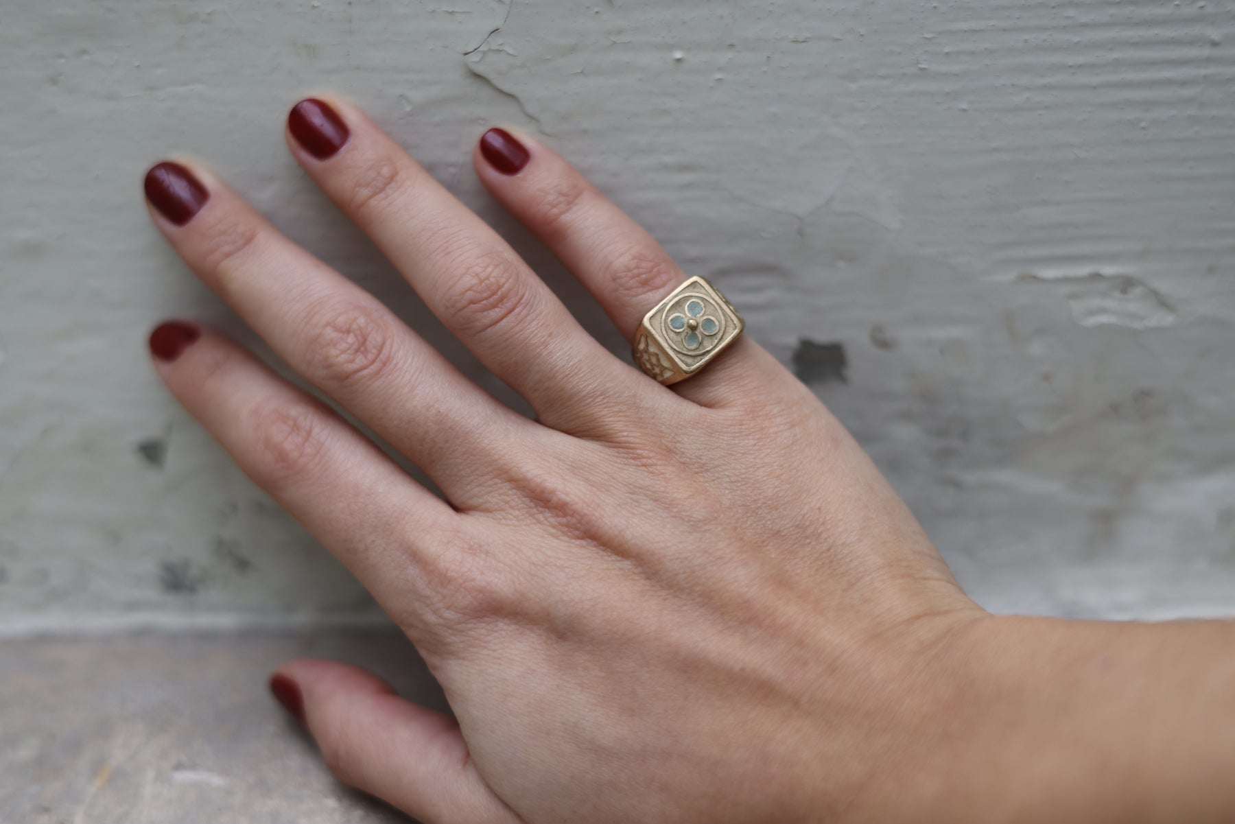 CEMENTINE CHAMPAGNE RING