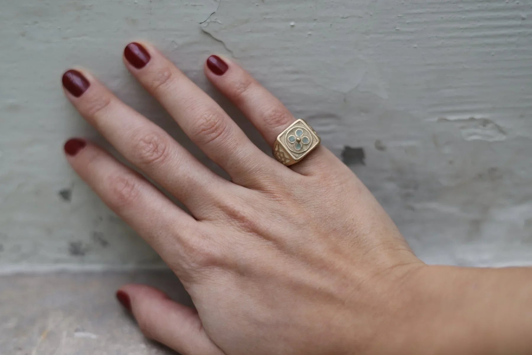 CEMENTINE CHAMPAGNE RING