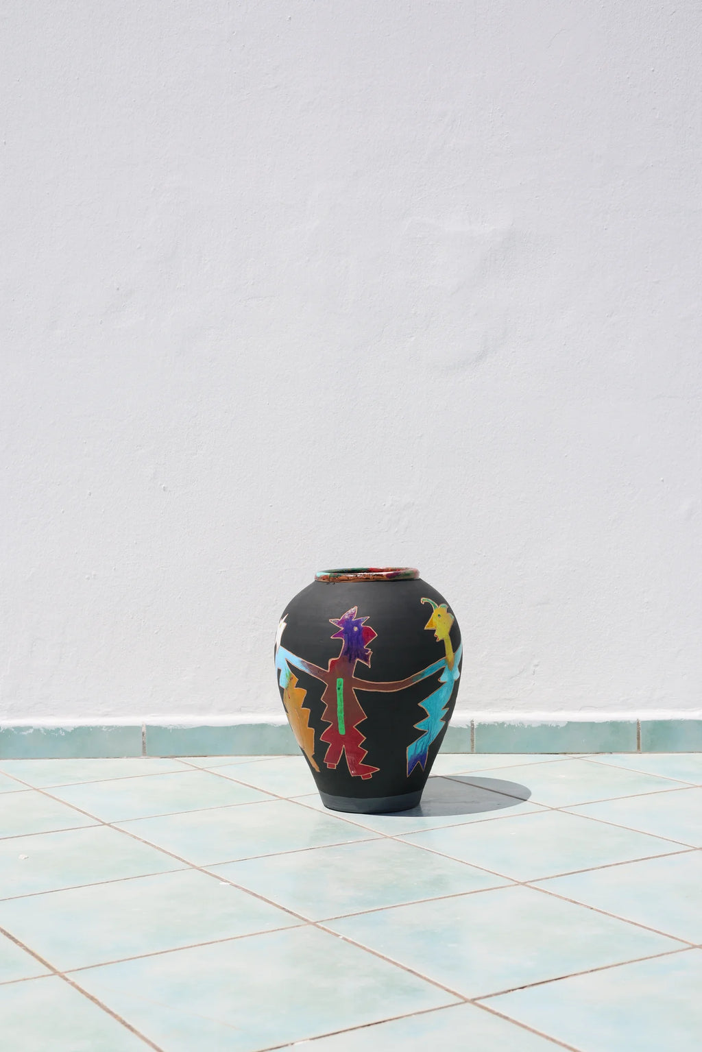 VASO GIROTONDO - NERO