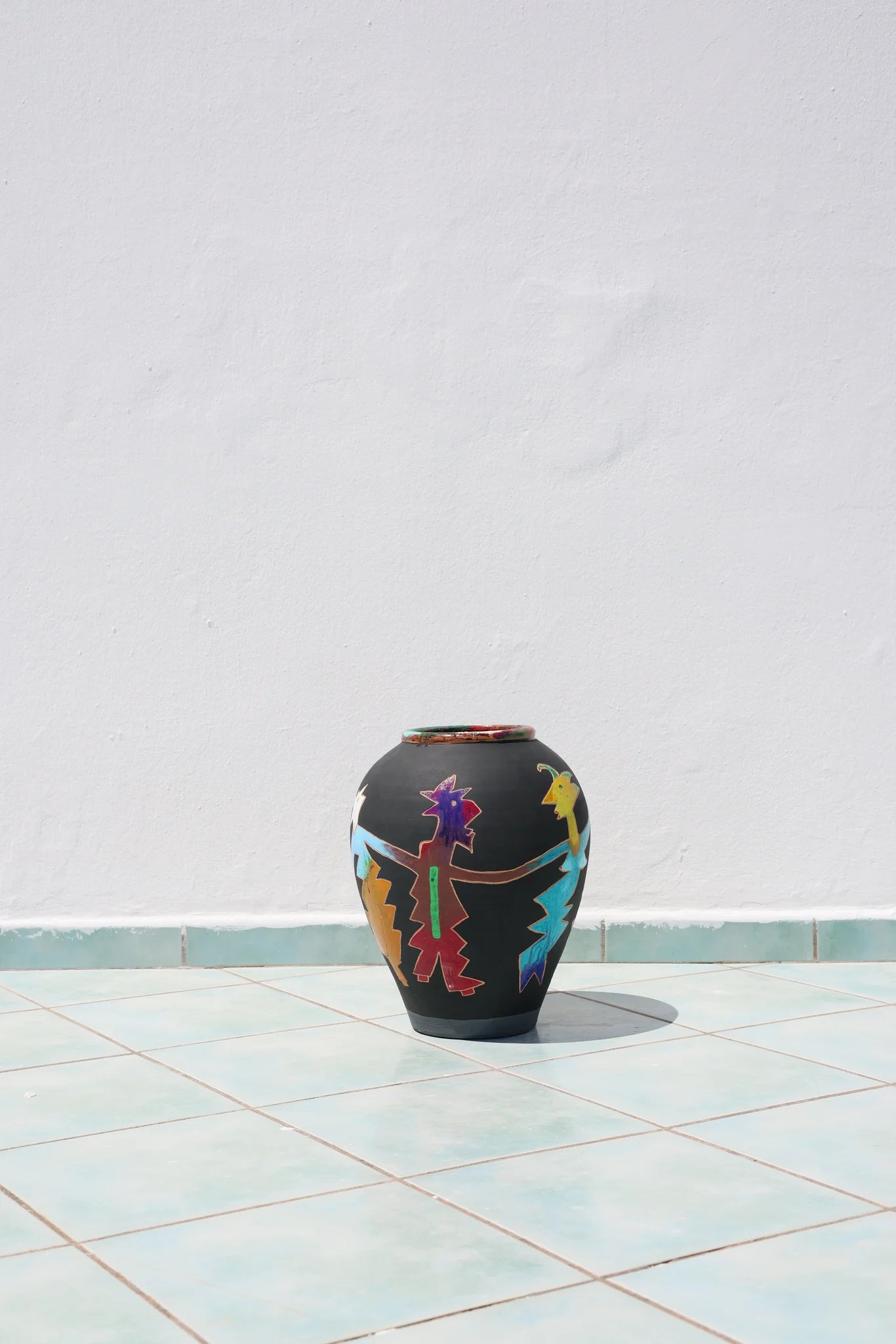 VASO GIROTONDO - NERO
