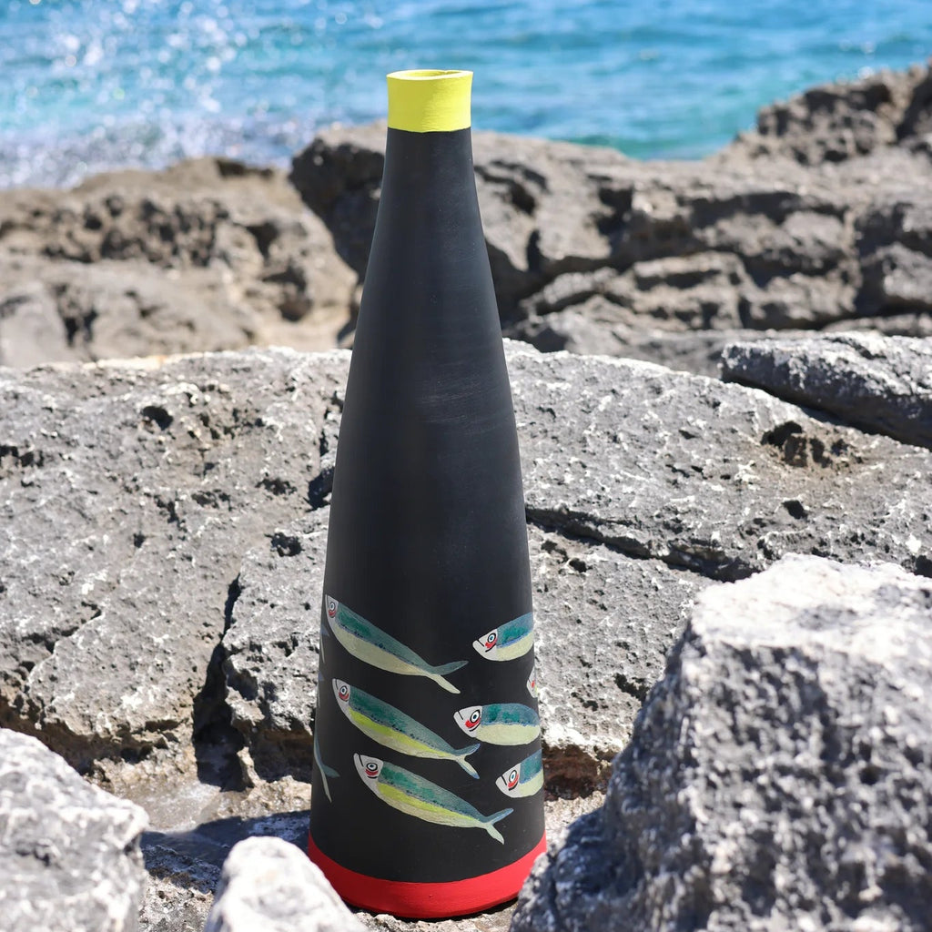 LE NASSE BLACK VASE