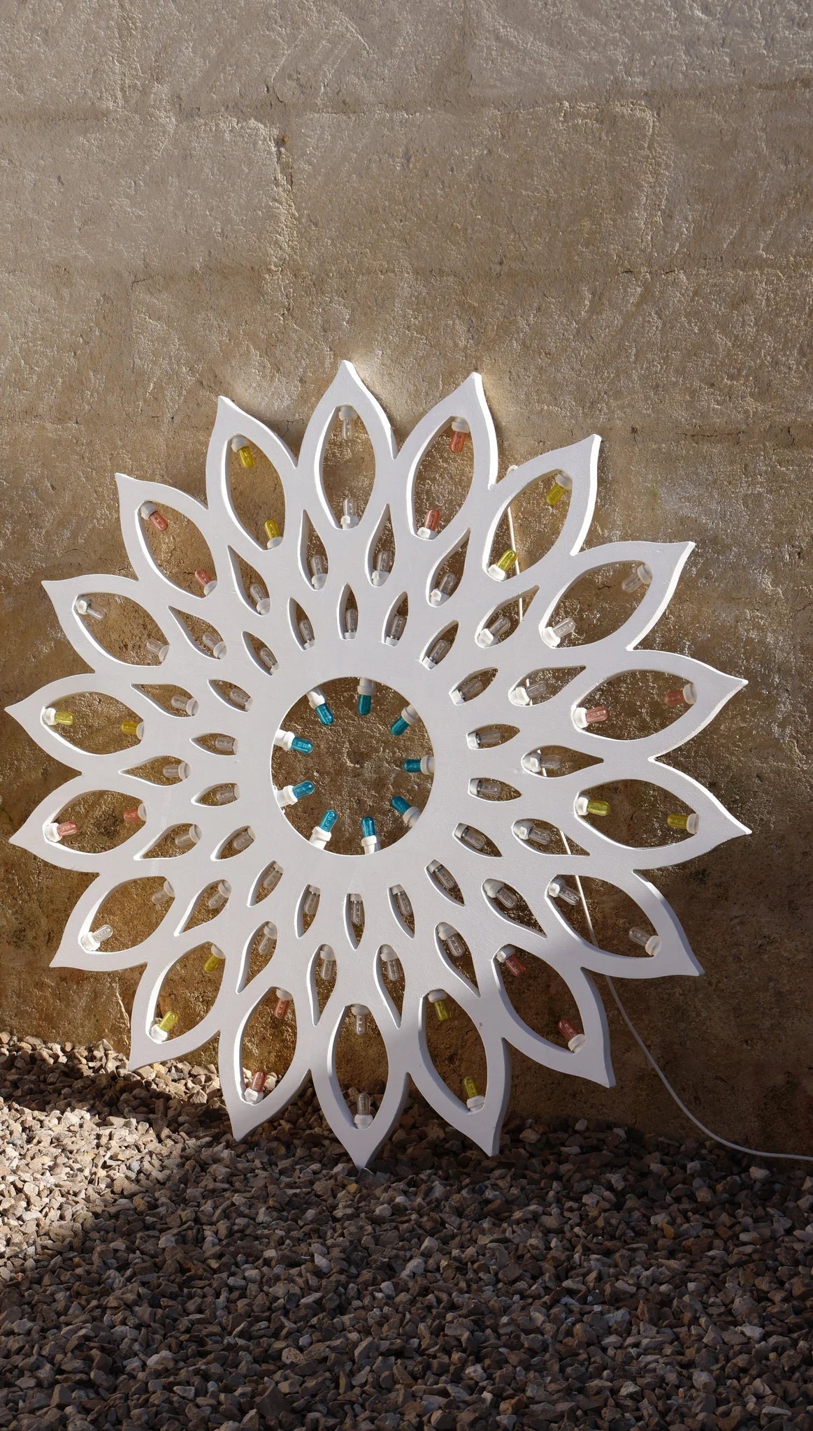 LUMINARIA ROSONE 18 PUNTE