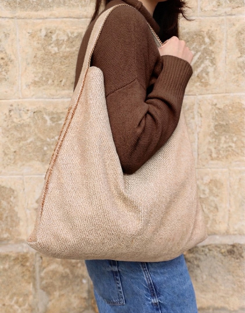 SACCA CAROLINA MAGLIA RISO